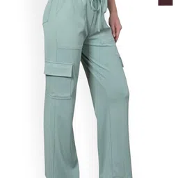 LOVO Girls Pack Of 2 Straight Fit Cargos Track Pants-picture-20