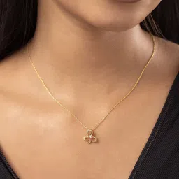 Studio Voylla 925 Sterling Silver Pendant With 0.03 Carat Lab-Grown Diamond - 2.44 g image 5