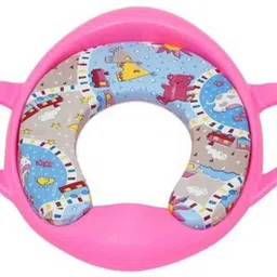 toyland Soft Cushion Comfortable Potty Trainer Seat for Potty Training Seat with Support Handles for kids TYLBYPS076 Potty Seat-picture-24