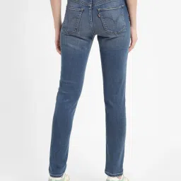 levi's Women's 311 Blue Skinny Fit Mid Rise Jeans image 3