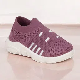 Lil Lollipop Unisex Kids Woven Design Slip-On Sneakers-image-35