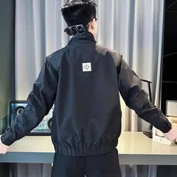 StyleCast x Revolte Stand Collar Tailored Jacket image 2