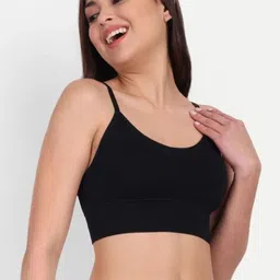 KAMINI Pack of 3 Cut and Sew Full Coverage Lightly Padded Bra image 2