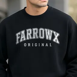 FARROWX Men Printed Sweatshirt image 4