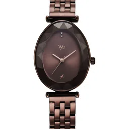 Fastrack Women Embellished Dial & Stainless Steel Straps Analogue Watch FV60097QM01-picture-16