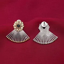 JAYPORE Floral Drop Earrings image 4