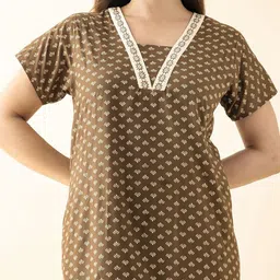 Maybell Printed Maxi Nightdress image 4