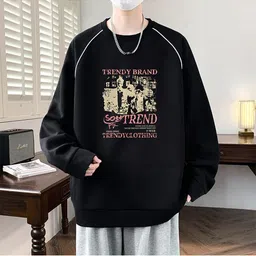 HERE&NOW Men Printed Sweatshirt image 3