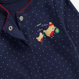 mothercare Girls Pack of 3 Printed Sleepsuit image 2