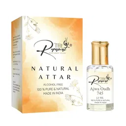 THE RUPAWAT Perfumery House Ajwa Oudh Pure & Natural Alcohol Attar - 12 ml-picture-35