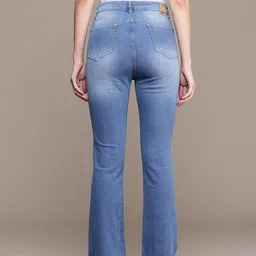 roadster Women Boot-Leg High Rise Blue Jeans image 3