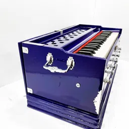 khalsa musical Harmonium Student/Kirtan/Bhajan + 7 Stopper+ 39 Keys, 2 Reeds (Bass- Male) 3.2 Octave Hand Pumped Harmonium-picture-37