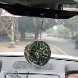 rohaneshop Alloy Wheel Car Hanging Ornament Air Freshner Perfume Car Hanging Ornament-picture-16