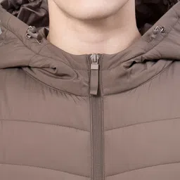 red tape Men Solid Padded Jacket image 4