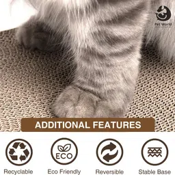 petworld Cat Scratching Inclined Pad image 4