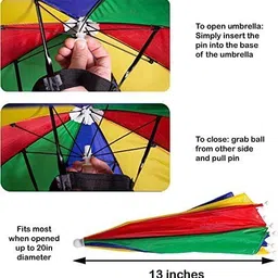 infispace Unisex Hands-Free Army Print Outdoor Sun and Rain Protection(21 inches) Umbrella image 4