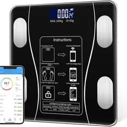GH-LKJ Smart Bluetooth Weight Machine 18 Body Composition Sync with Fitness Mobile App Weighing Scale-picture-16