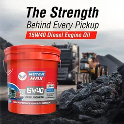 moter max High_Quality Pack Of 10L 15W40 API CI-4 Diesel Vehicle Heavy Duty Engine Oil image 4