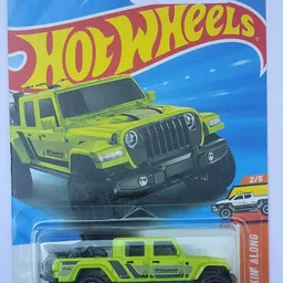 hot wheels TRUCKIN ALOMG 2/5 20 JEEP GLADIATOR image 2