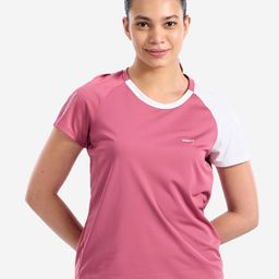 PERFLY By Decathlon Women Solid Round Neck T-shirt-picture-43