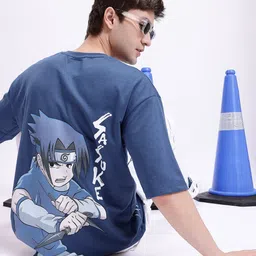 Kook N Keech Naruto Printed Oversized Longline T-shirt-picture-16