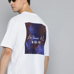 Levis Graphic Printed Drop-Shoulder Sleeves Pure Cotton Loose Fit T-shirt-picture-38