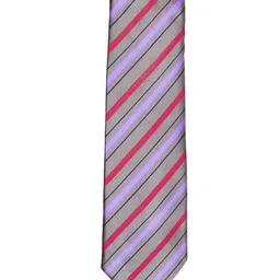 Tossido Purple & Pink Striped Broad Tie-picture-16