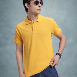 The Roadster Life Co. Solid Pure Cotton Polo T-shirt-picture-22