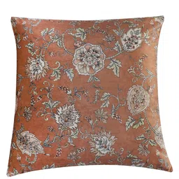 Decoghar Brown & Black Printed Square Cushion Cover image 4