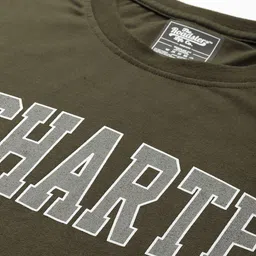 Roadster The Life Co. Typography Printed T-shirt image 5
