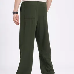 glitchez Men Fine Utility Relaxed Fit Trousers image 3