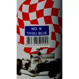 Bosny Aerosol Spray Paint Tivoli Blue Gloss Finish 400 ml Can for Indoor & Outdoor Use, No. 9 image 2