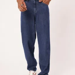 SZN Men Classic Relaxed Fit Mid-Rise Denim Stretchable Jeans-picture-38