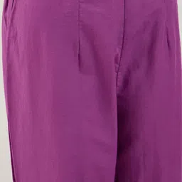 Indo Era Women Floral Printed Regular Mirror Work Pure Cotton Kurta with Trousers & With Dupatta image 3