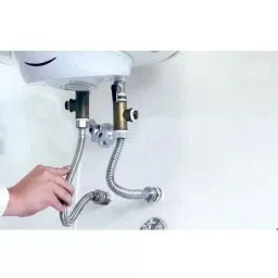 fastgear GENERIC Stainless Steel 24 inch Connection Pipe Silver, FG2517 (Pack of 2) image 4