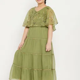 Stylo Bug Cape Sleeve Maxi Dress image 4