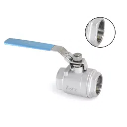 Lintas 19.05 mm (3/4 Inch) Single Piece Design Ball Valve Screwed Ends image 2