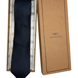 The Tie Hub Men Checked Broad Tie-picture-35