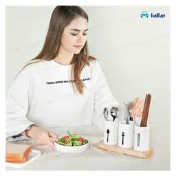 FunBlast Self Draining Storage Box for Kitchen & Dining Table Multicolor image 2