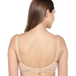 Inner Sense Organic Cotton Knit Pack Of 3 Solid Antimicrobial Feeding Bras - Multi Colour image 3