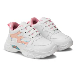 Steprite Colour Blocked Lace Up Sneakers - Pink image 4