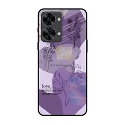QRIOH Floral Printed Oneplus Nord 2T Silicone Back Case-picture-15