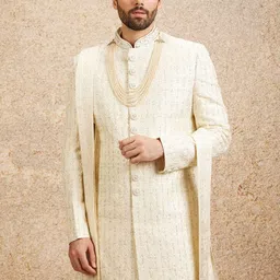 Twamev Embroidery & Stone Work Sherwani Set image 5