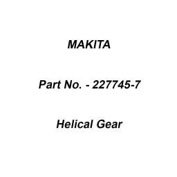 Makita Helical Gear Size 67 mm Suitable For UH5261, Part No 227745-7-picture-40