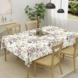 The Home Story Off White Cotton Table Covers-image-88