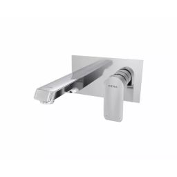 CERA CHELSEA Basin Mixer Concealed Diverter Single Lever Wall Mount Chrome Plating Chrome, F1016474-picture-28
