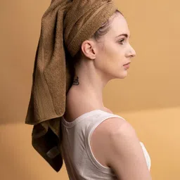 Black gold Brown 4 Cotton 500 GSM Bath Towel-image-40