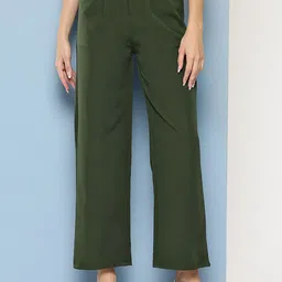 BAESD Girls Straight Fit Mid-Rise Trousers-image-44