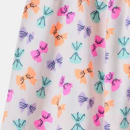 R&B Floral Print Flutter Sleeve Fit & Flare Dress image 5