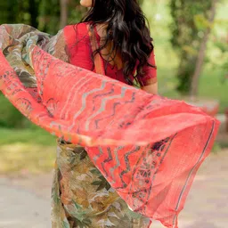 KALINI Floral Saree image 5
